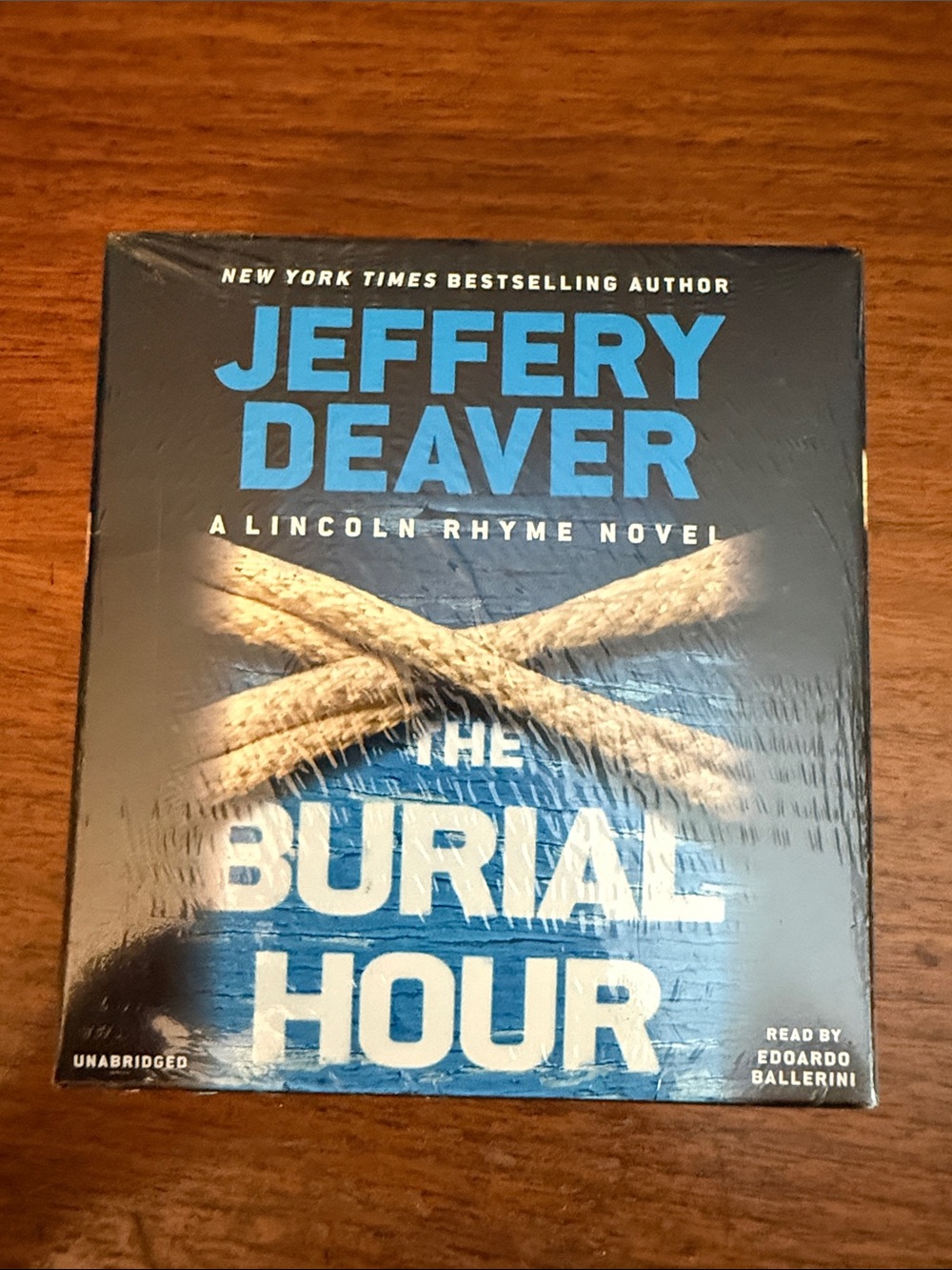 The Burial Hour by Jeffery Deaver Audiobook - Unabridged on 13 CDs, 14 hours